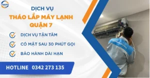 Tháo lắp máy lạnh quận 7