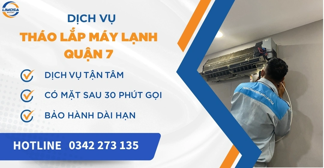 Tháo lắp máy lạnh quận 7