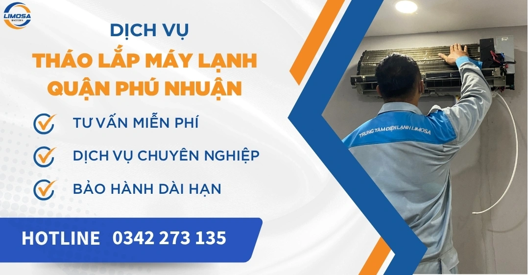 Tháo Lắp Máy Lạnh Quận Phú Nhuận - Dịch Vụ Chuyên Nghiệp Tháo lắp máy lạnh quận Phú Nhuận