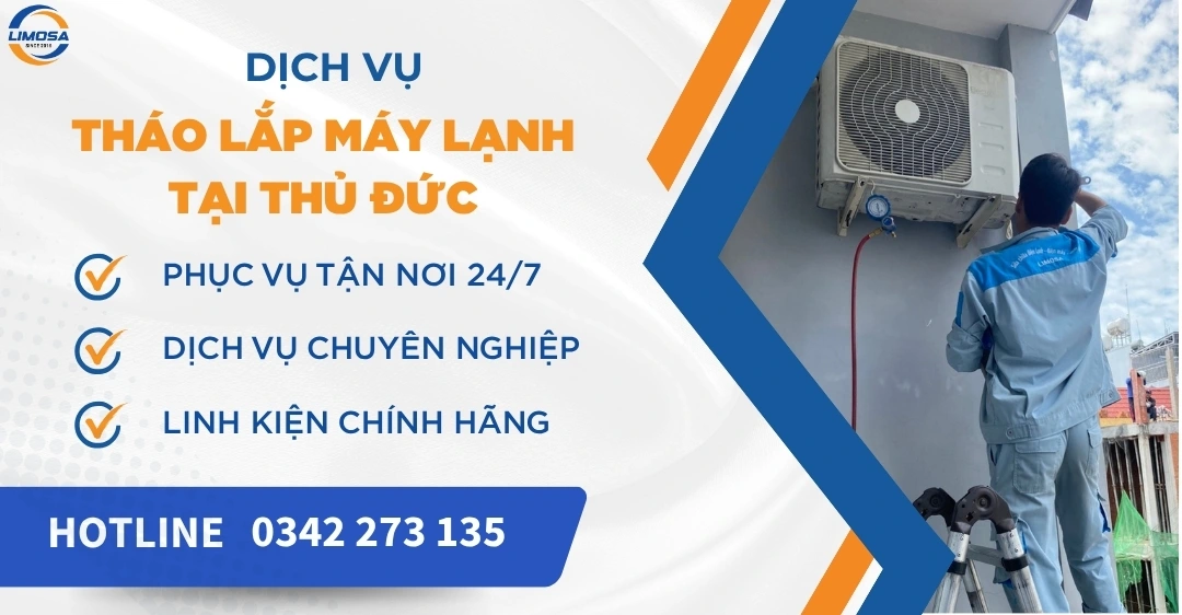 Tháo lắp máy lạnh tại Thủ Đức