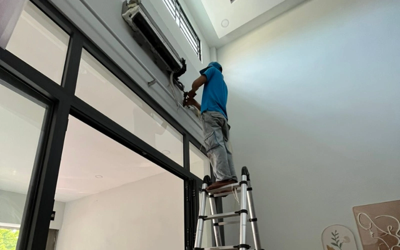 Thời gian phù hợp để bơm ga máy lạnh LG