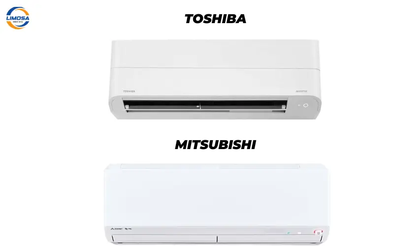 Tổng quan về máy lạnh Toshiba và Mitsubishi