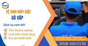 Dịch vụ vệ sinh máy giặt Gò Vấp