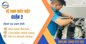 Vệ sinh máy giặt quận 2