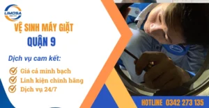 Dịch vụ vệ sinh máy giặt quận 9
