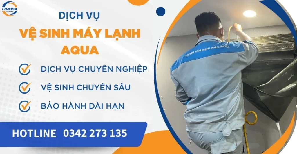 Vệ sinh máy lạnh Aqua