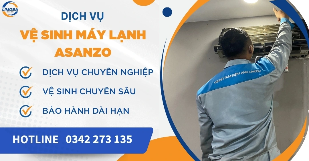 Vệ sinh máy lạnh Asanzo