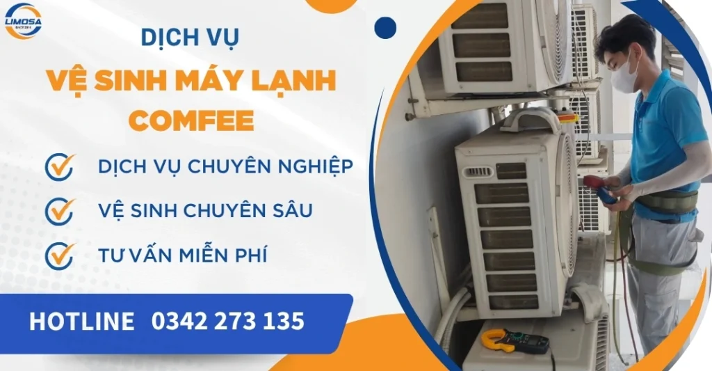 Vệ sinh máy lạnh Comfee