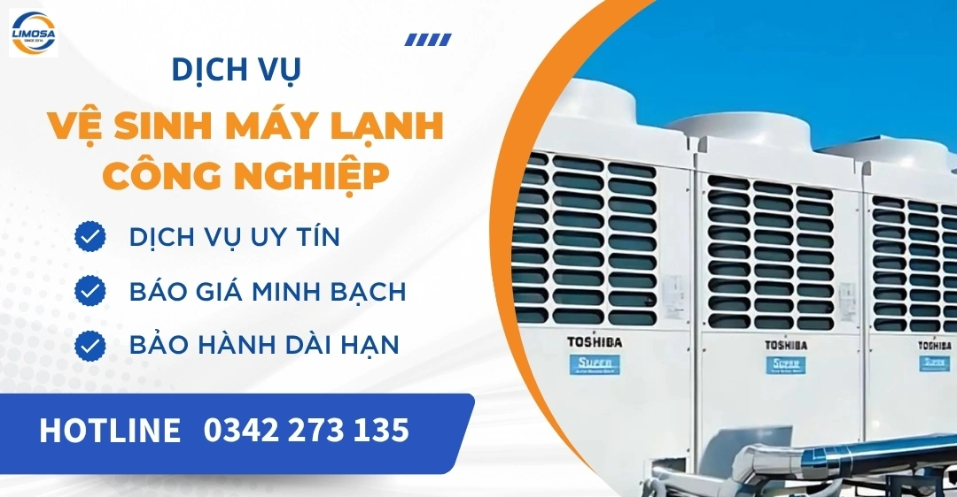 Vệ sinh máy lạnh công nghiệp