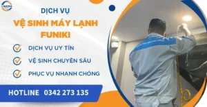 Vệ sinh máy lạnh Funiki
