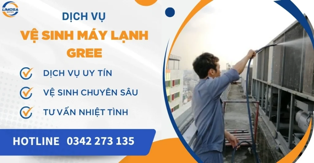 Vệ sinh máy lạnh Gree