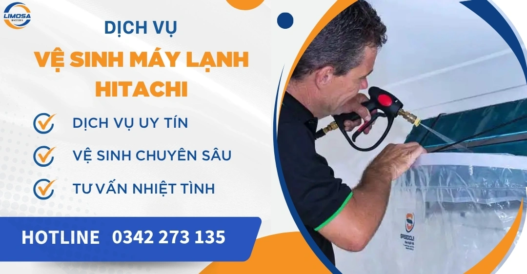 Vệ sinh máy lạnh Hitachi