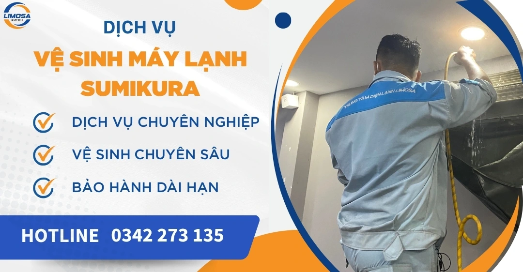 Vệ sinh máy lạnh Sumikura