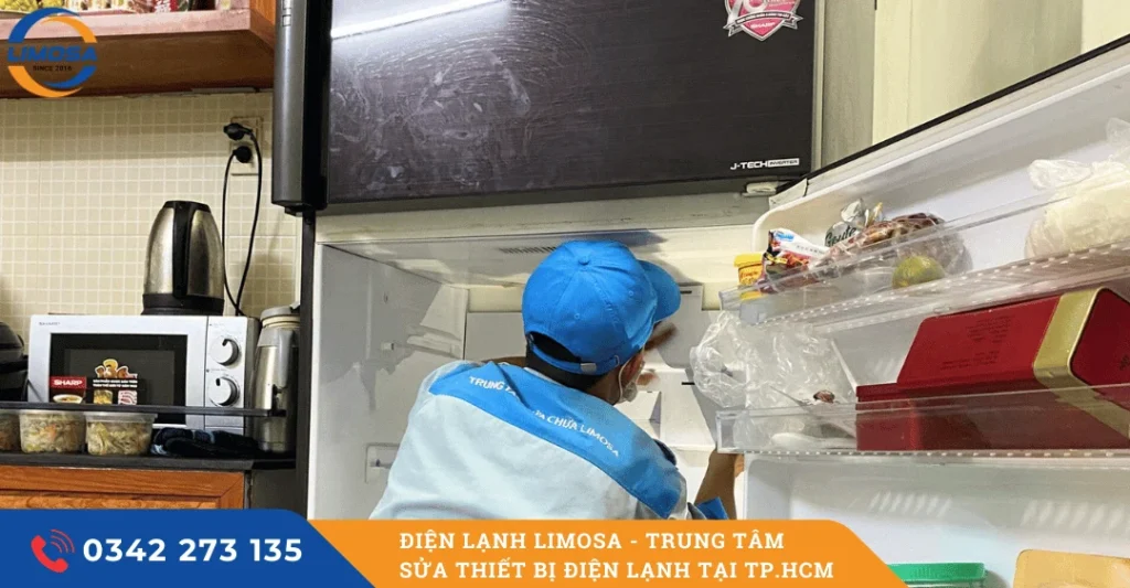 Dịch vụ vệ sinh tủ lạnh của Điện Lạnh Limosa