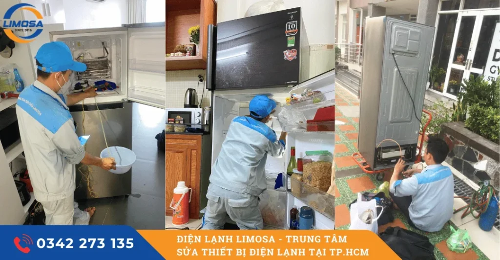 Quy trình sửa tủ lạnh Smeg chuyên nghiệp tại Điện Lạnh Limosa