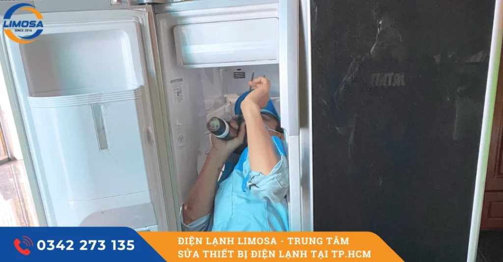 Sự cố tủ lạnh Điện Lạnh Limosa thường xuyên xử lý tại Củ Chi