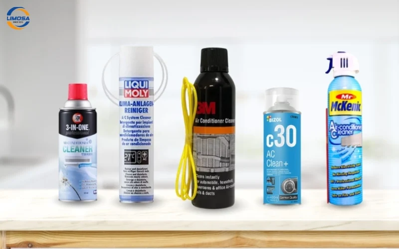 Các loại dung dịch vệ sinh máy lạnh