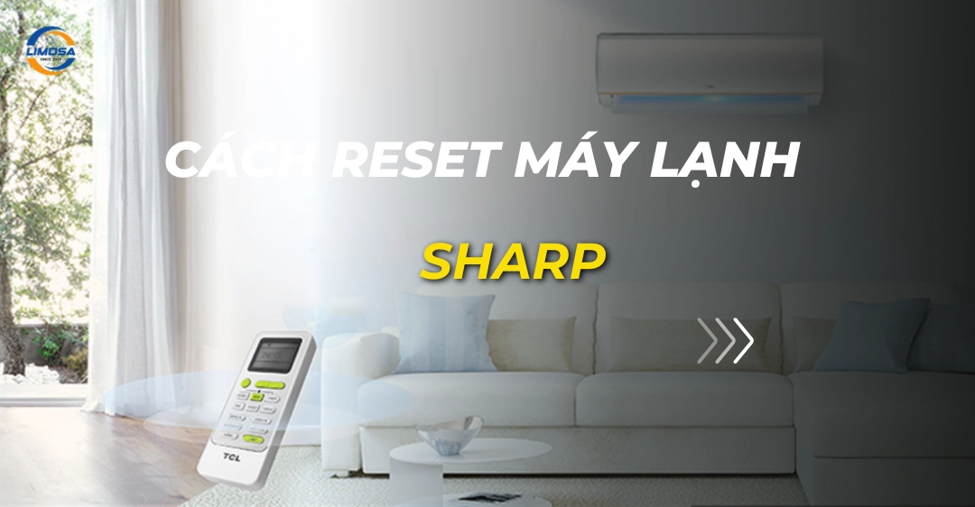 cách reset máy lạnh sharp