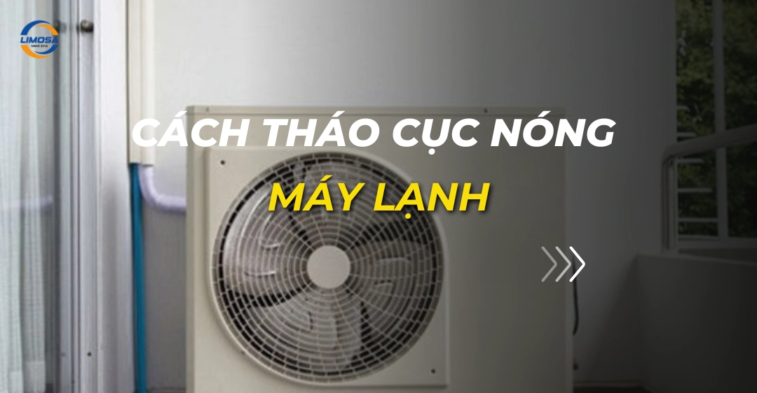 cách tháo cục nóng máy lạnh