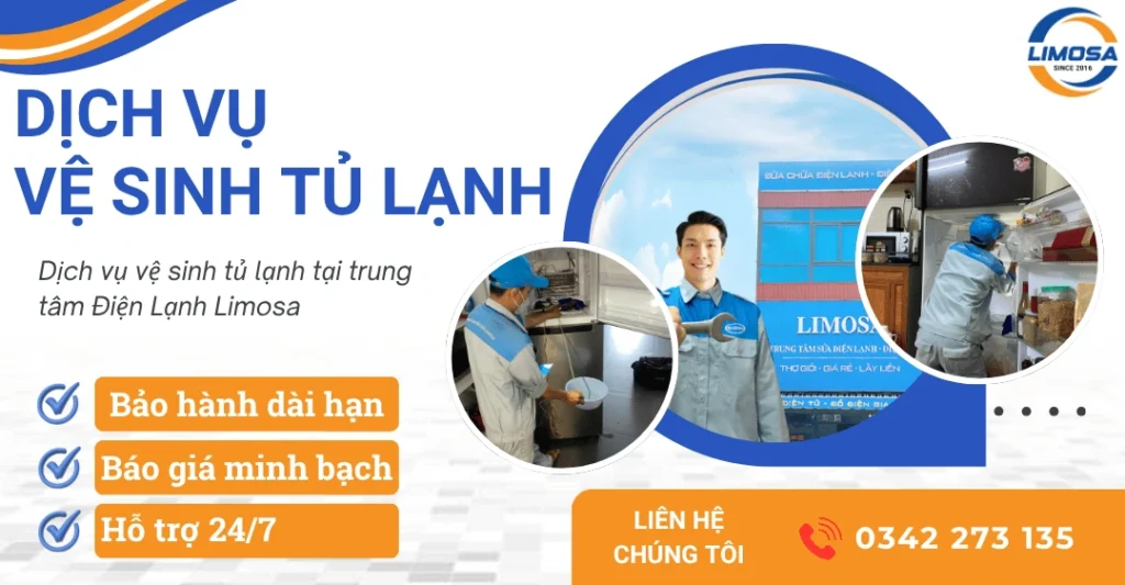Dịch vụ vệ sinh tủ lạnh