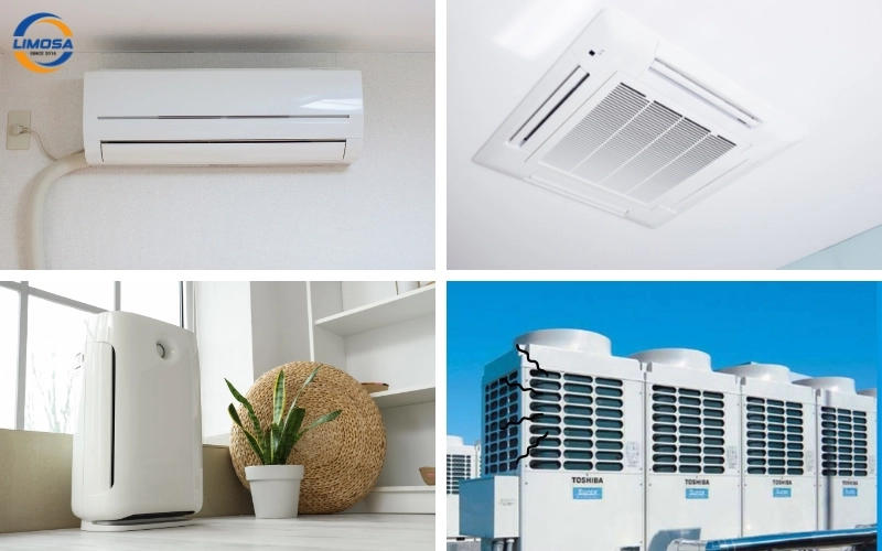Điện Lạnh Limosa nhận lắp đặt tất cả các loại máy lạnh trên thị trường
