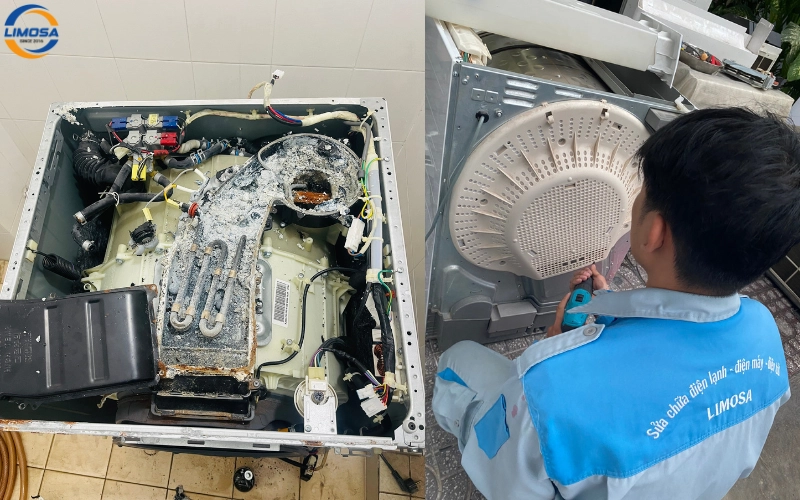 Sửa máy sấy quần áo Bosch TPHCM - Dịch vụ tận nơi uy tín điện lạnh limosa nhận sửa chữa mọi lỗi máy sấy quần áo bosch (1)