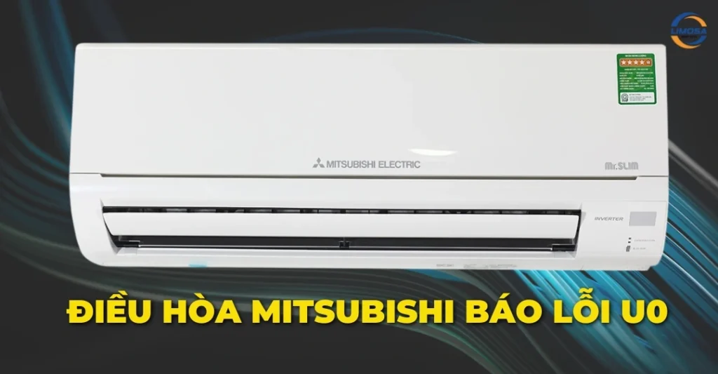 Điều hòa Mitsubishi báo lỗi U0