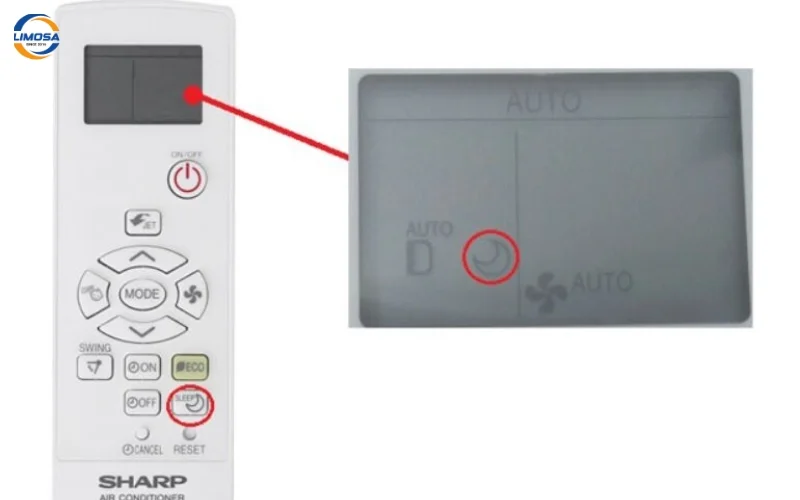 Hướng dẫn sử dụng chế độ Sleep với remote máy lạnh Sharp