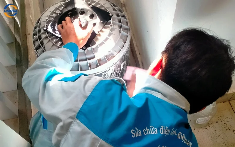 Liên hệ đặt lịch sửa máy sấy quần áo quận Gò Vấp với Điện Lạnh Limosa