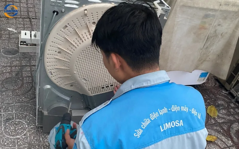 Limosa chuyên sửa chữa máy sấy quần áo quận Tân Phú với các sự cố