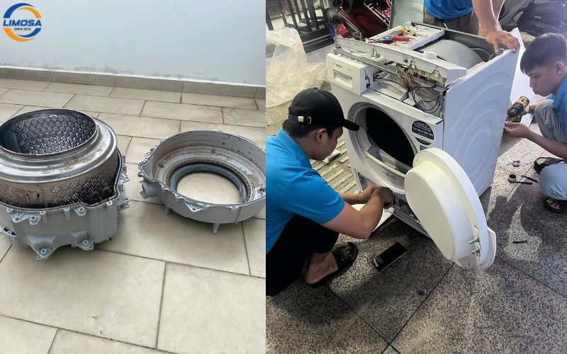 Sửa máy sấy quần áo Samsung - Sửa máy sấy giá rẻ limosa chuyên sửa chữa máy sấy quần áo samsung với mọi lỗi