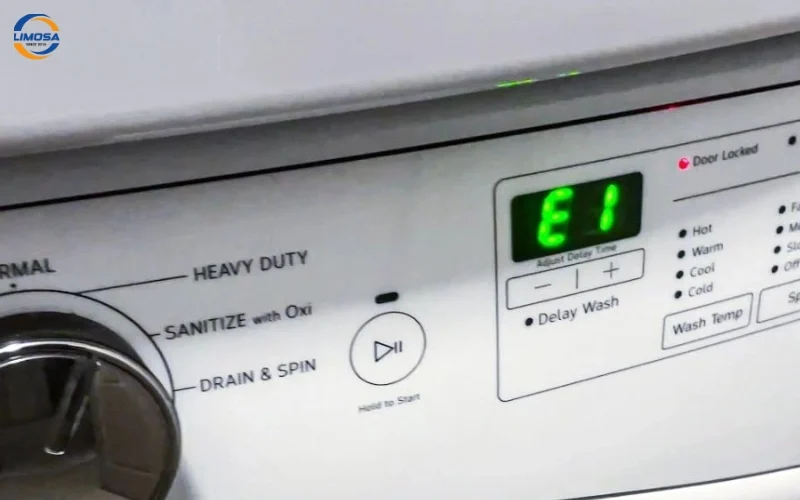 Lỗi E1 máy giặt Electrolux là gì?