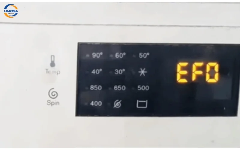 Lỗi EF0 máy giặt Electrolux là gì?