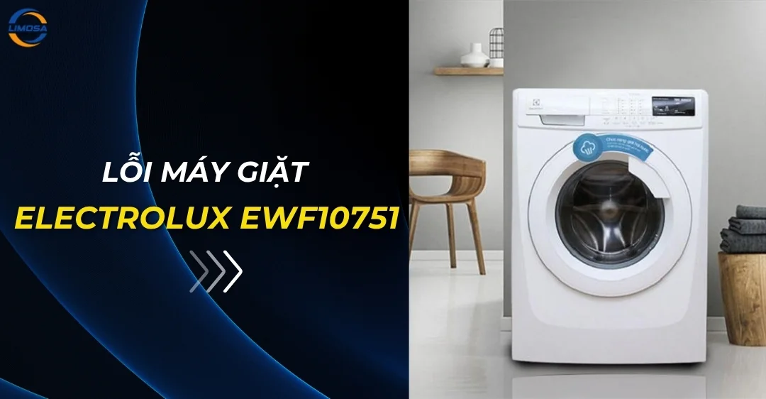 Lỗi máy giặt Electrolux EWF10751