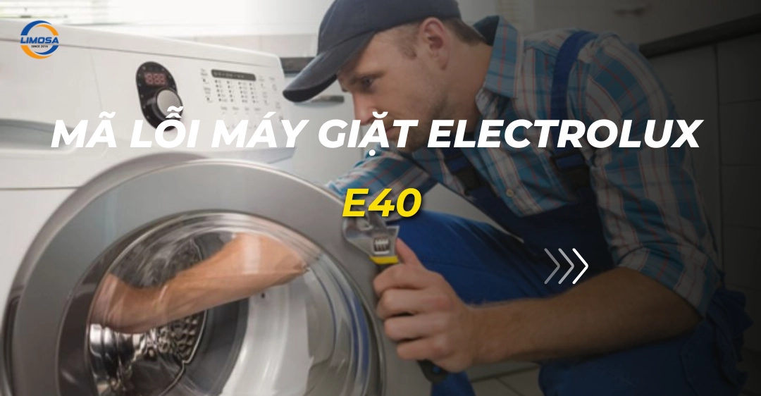 mã lỗi máy giặt electrolux e40_