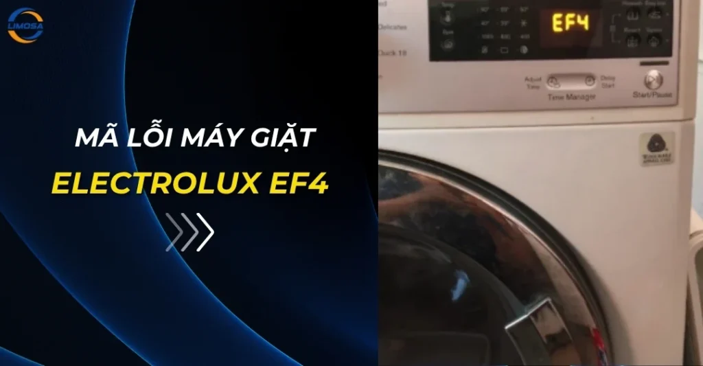 Mã lỗi máy giặt Electrolux EF4