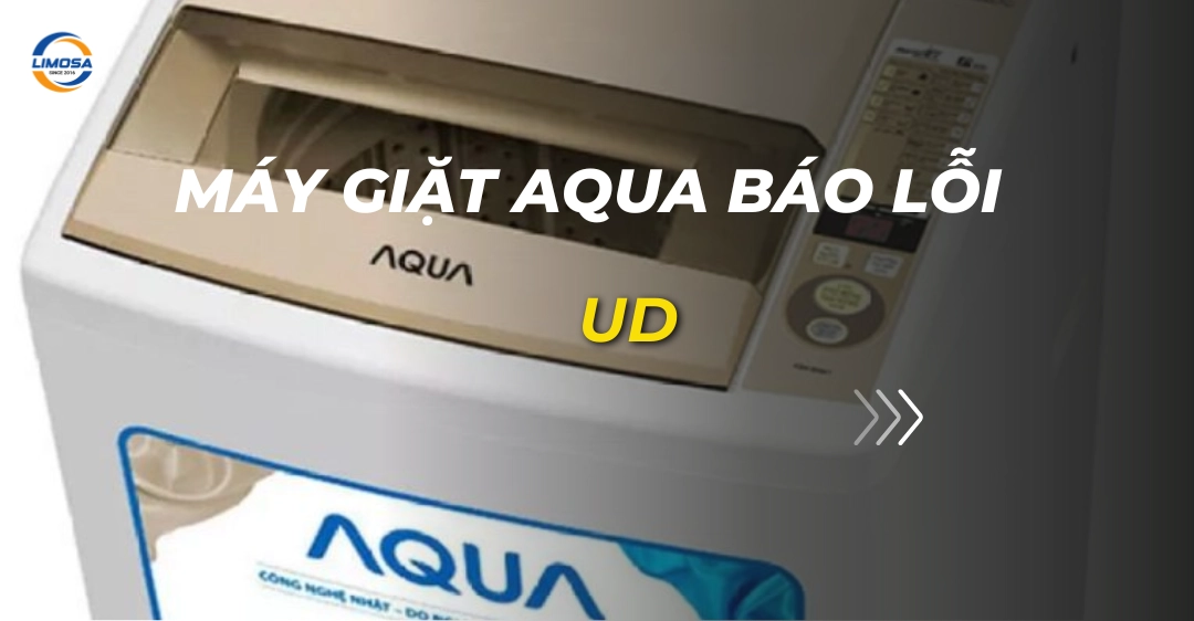 máy giặt aqua báo lỗi ud