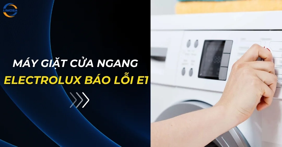 Máy giặt cửa ngang Electrolux báo lỗi E10 - Cách khắc phục Máy giặt cửa ngang Electrolux báo lỗi E10