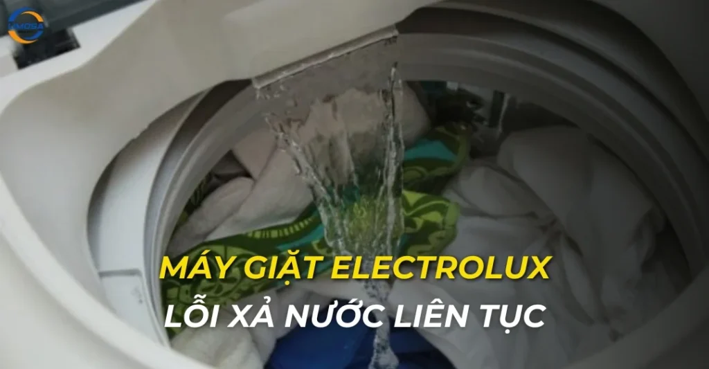 Máy giặt Electrolux lỗi xả nước liên tục
