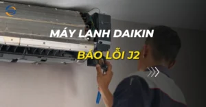 máy lạnh daikin báo lỗi j2