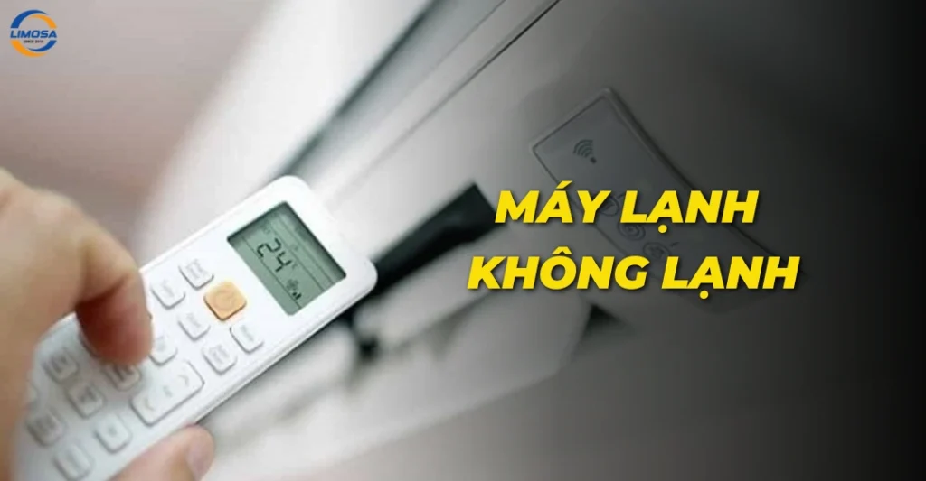 Máy lạnh không lạnh