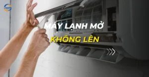 máy lạnh mở không lên