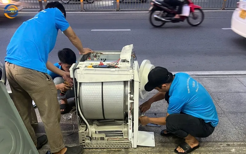 Sửa máy sấy quần áo Galanz tại nhà - Nhanh chóng, Giá rẻ Quy trình dịch vụ sửa máy sấy Galanz rõ ràng và chuyên nghiệp