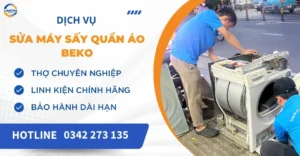 Sửa máy sấy quần áo Beko