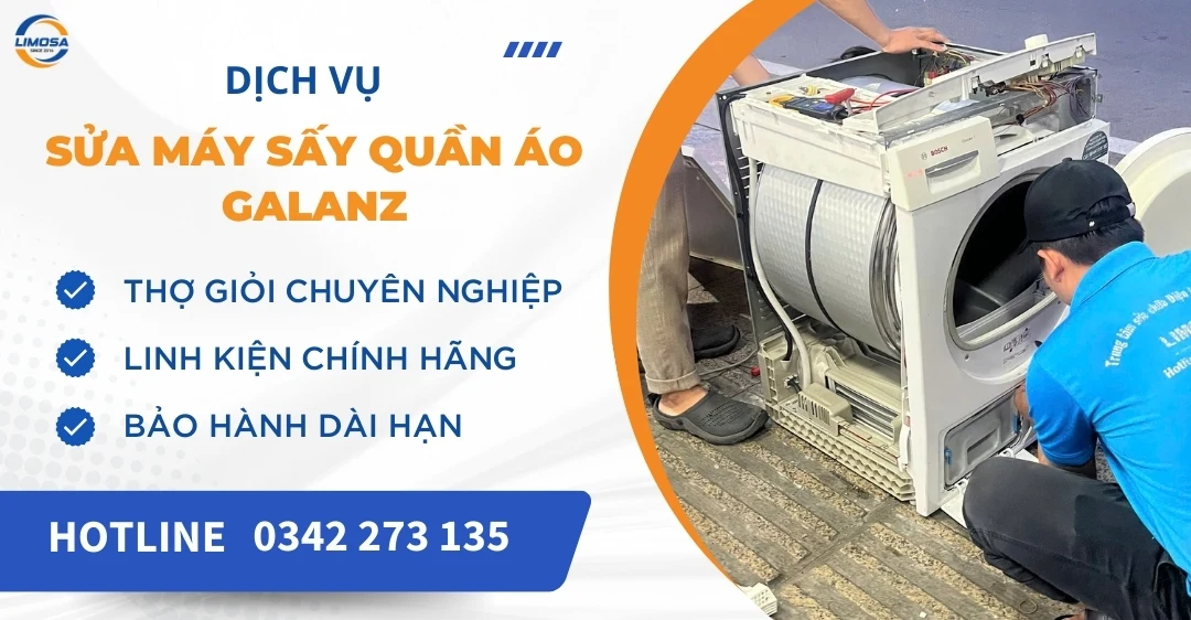 Sửa máy sấy quần áo Galanz