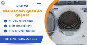 Sửa máy sấy quần áo quận 10