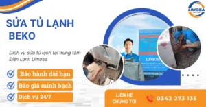 Dịch vụ sửa tủ lạnh Beko