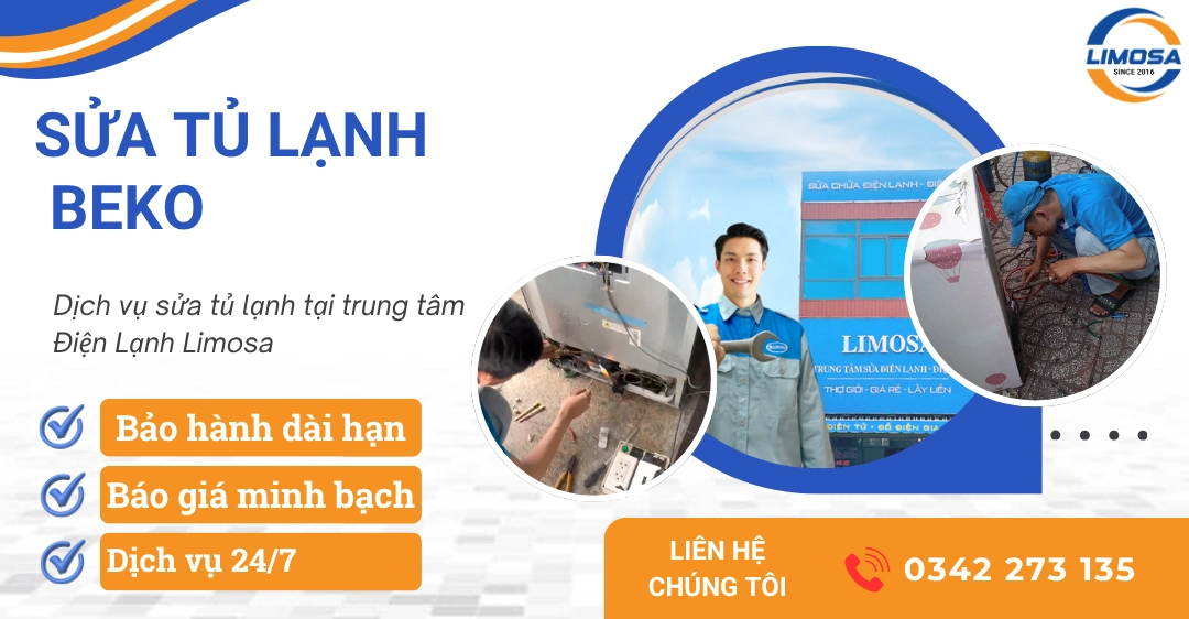 Dịch vụ sửa tủ lạnh Beko