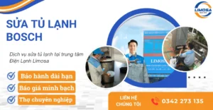 Dịch vụ sửa tủ lạnh Bosch