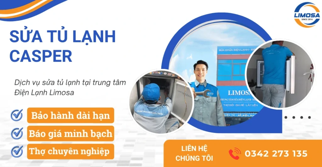 Dịch vụ sửa tủ lạnh Casper